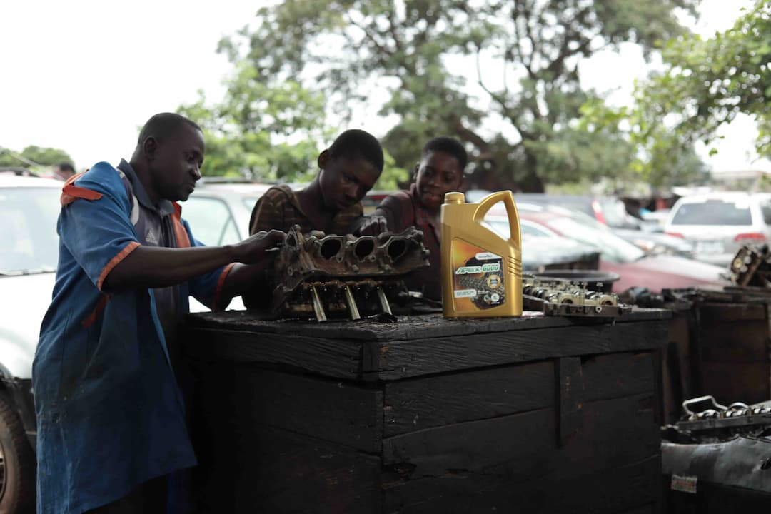 Skyshore technician working